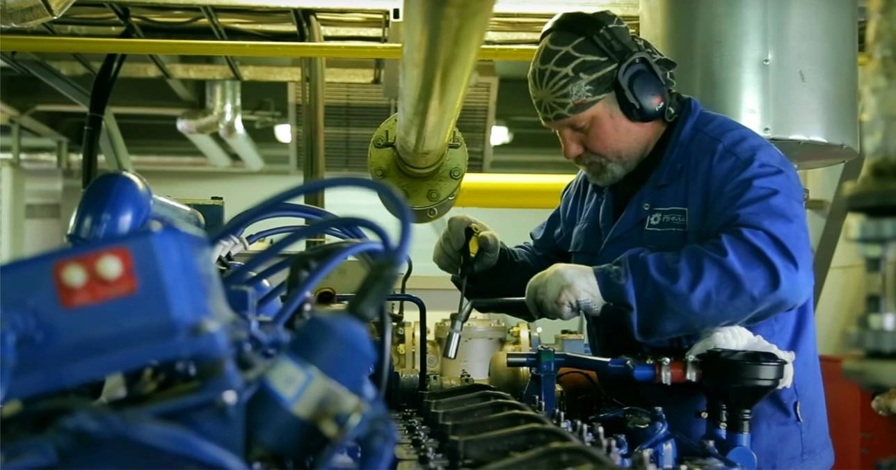 Сервисное обслуживание газопоршневой станции
